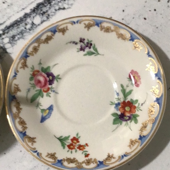 Set of 2 cup and saucers Old Ivory Syracuse China - Picture 6 of 6